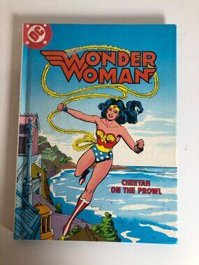 Wonder Woman Cheetah on the Prowl Hardcover Book 1982